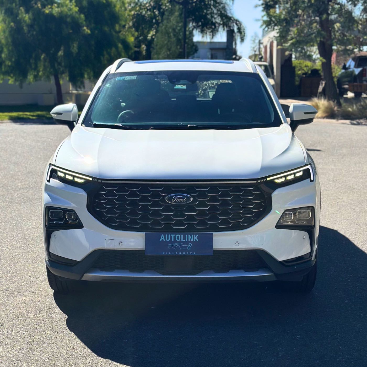 Ford Territory Blanco, vista frontal