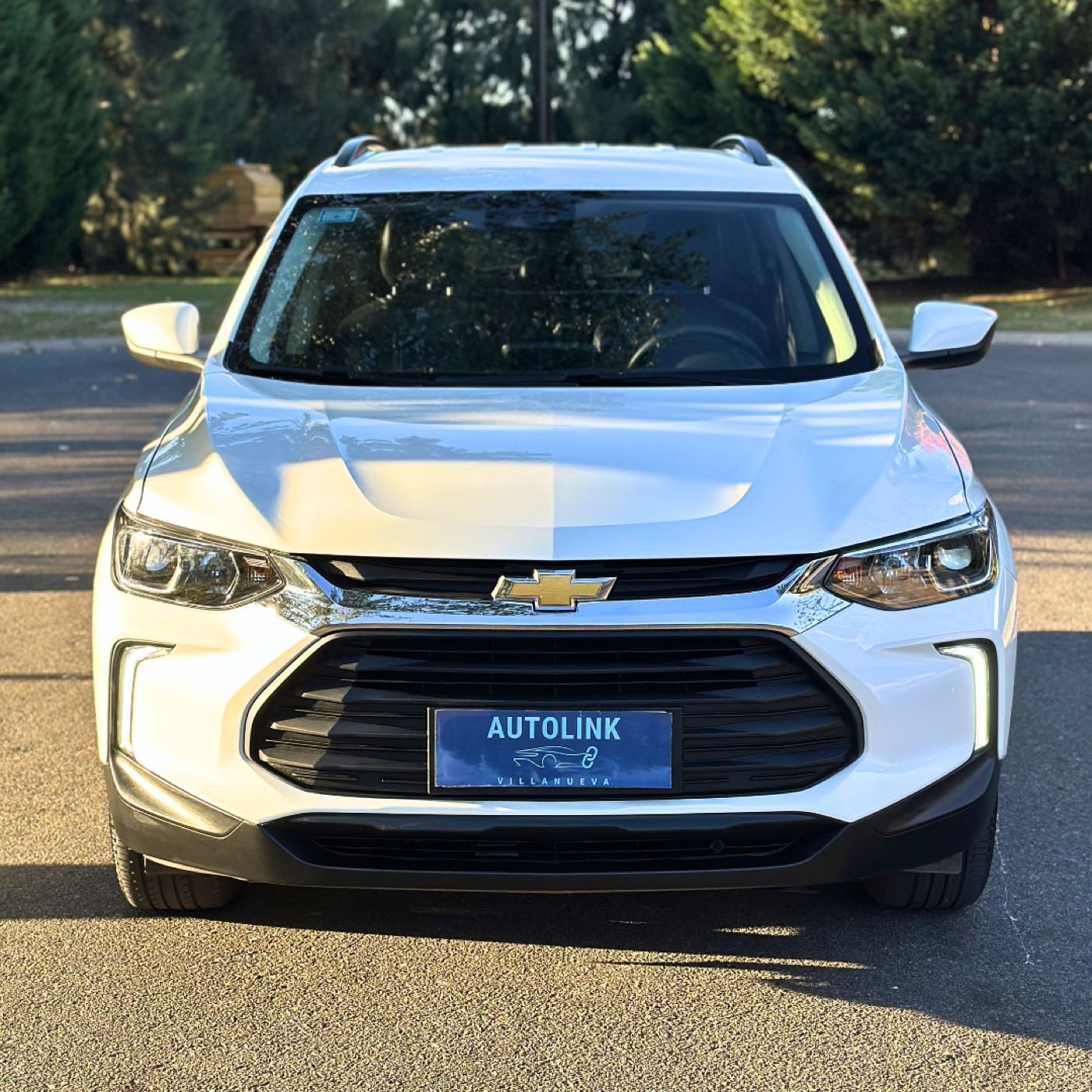 Chevrolet Tracker Blanco, vista frontal